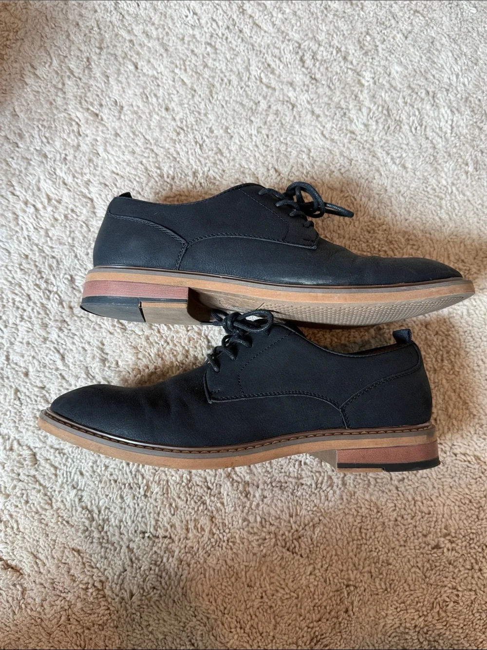 Steve Madden  Men’s Black Suede  Oxfords size 7